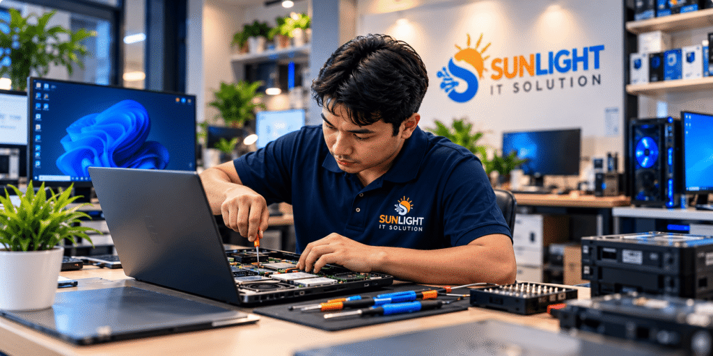 Computer repair and IT technician